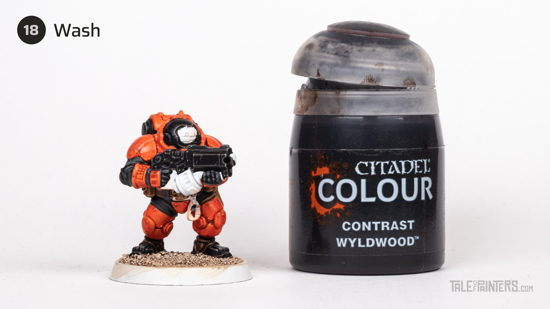 Tutorial: How to paint Trans-hyperion Alliance Leagues of Votann Hearthkyn Warriors - step 18