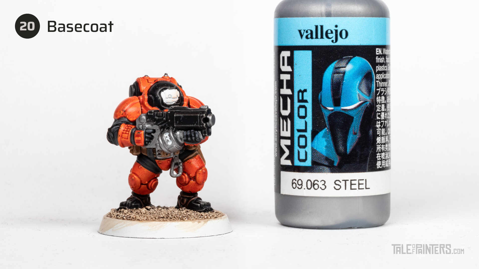 Tutorial: How to paint Trans-hyperion Alliance Leagues of Votann Hearthkyn Warriors - step 20