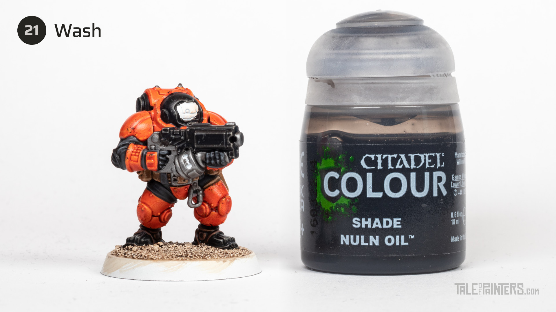 Tutorial: How to paint Trans-hyperion Alliance Leagues of Votann Hearthkyn Warriors - step 21