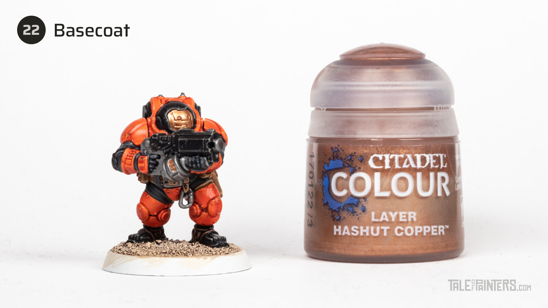 Tutorial: How to paint Trans-hyperion Alliance Leagues of Votann Hearthkyn Warriors - step 22