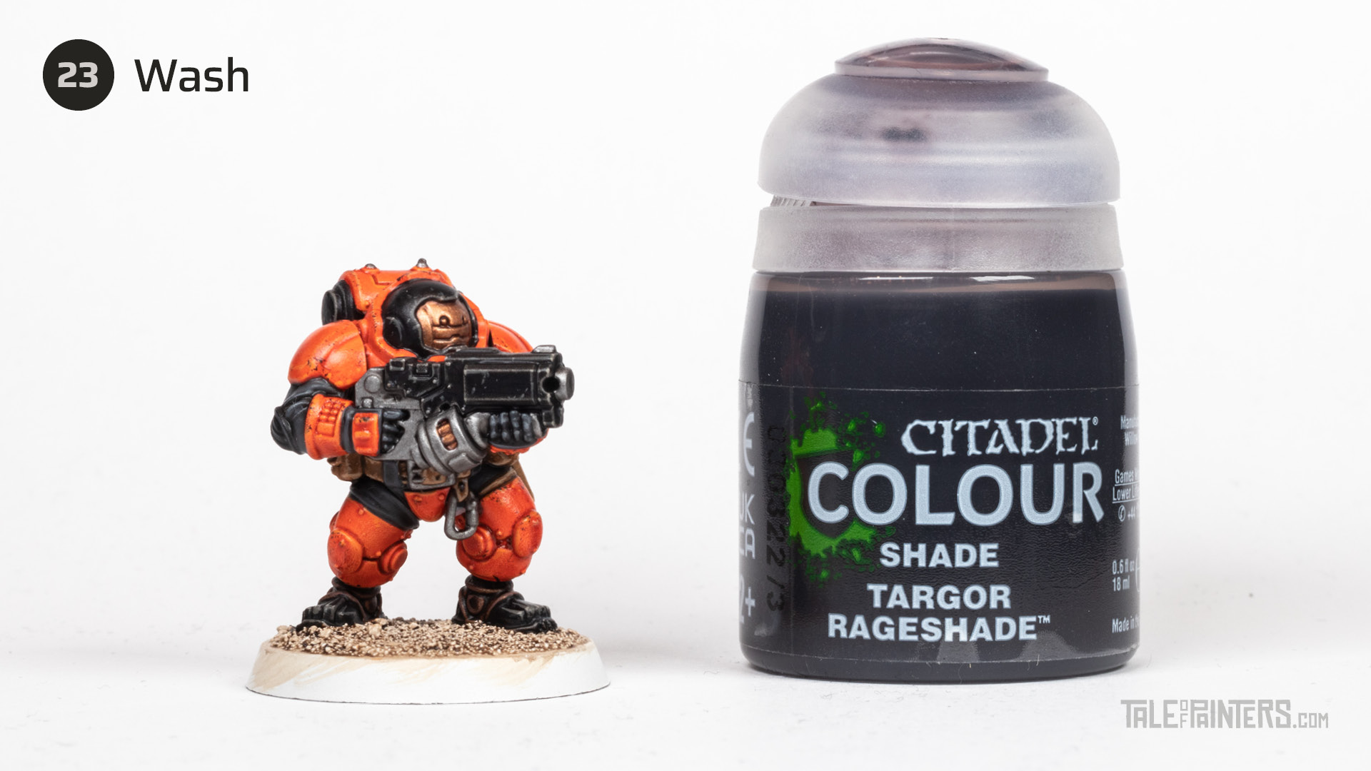 Tutorial: How to paint Trans-hyperion Alliance Leagues of Votann Hearthkyn Warriors - step 23