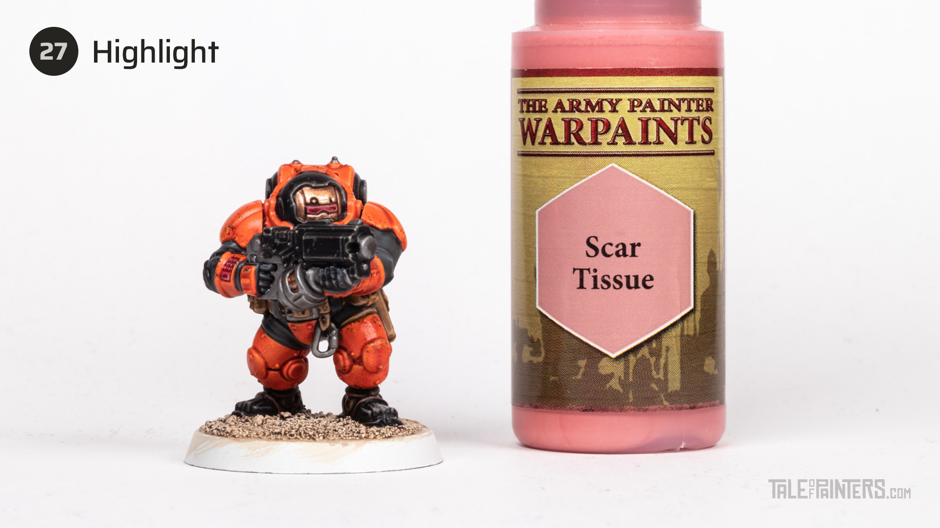 Tutorial: How to paint Trans-hyperion Alliance Leagues of Votann Hearthkyn Warriors - step 27