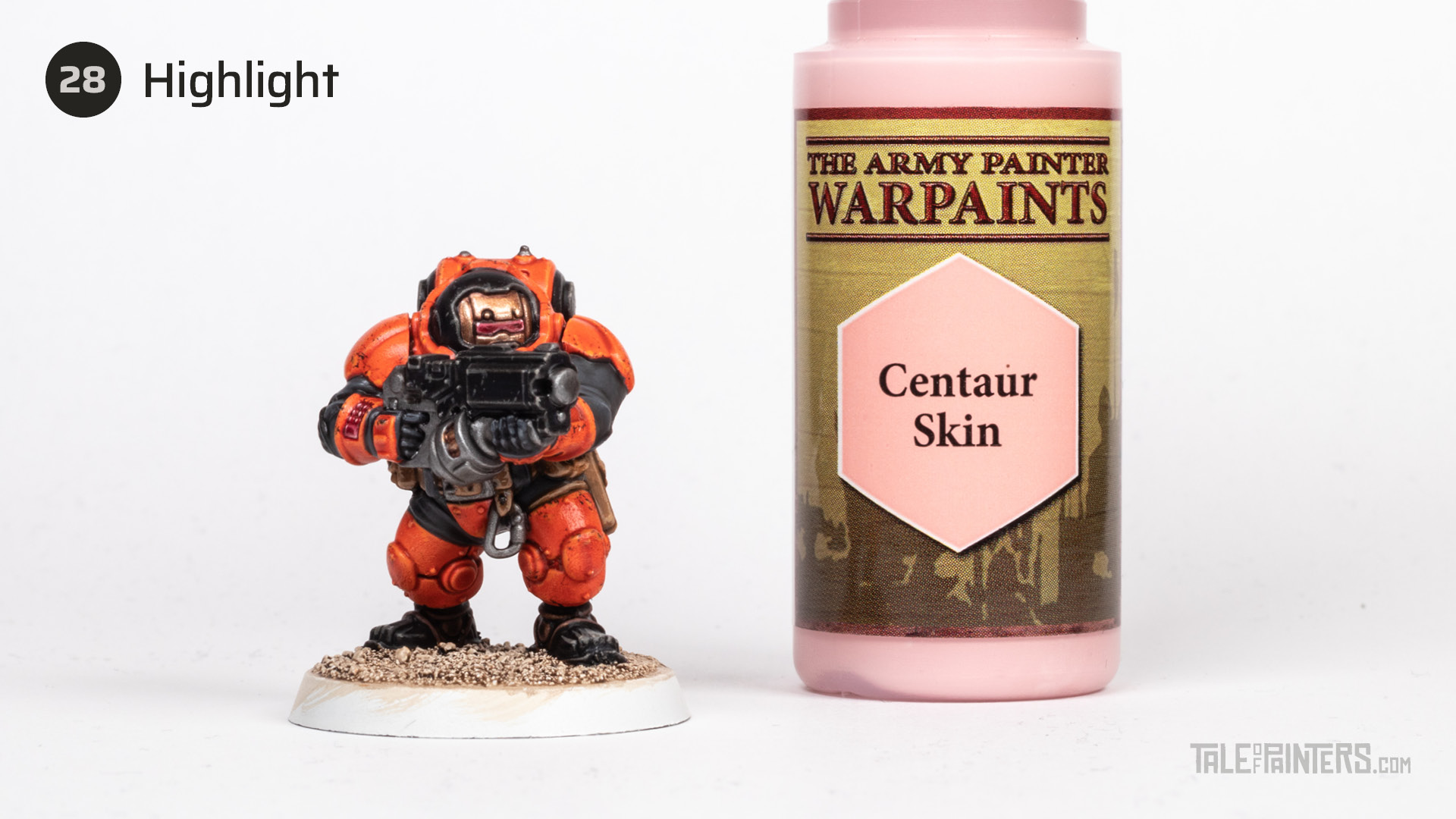 Tutorial: How to paint Trans-hyperion Alliance Leagues of Votann Hearthkyn Warriors - step 28