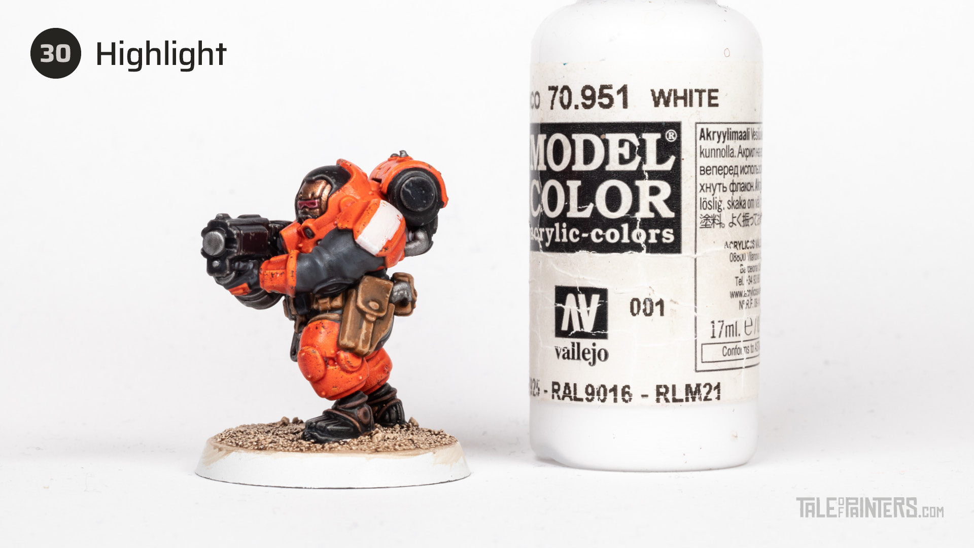 Tutorial: How to paint Trans-hyperion Alliance Leagues of Votann Hearthkyn Warriors - step 30