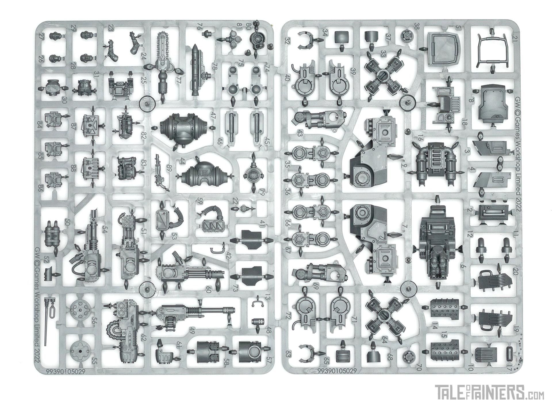 New 2022 Sentinel Sprue from the Astra Militarum Army Set