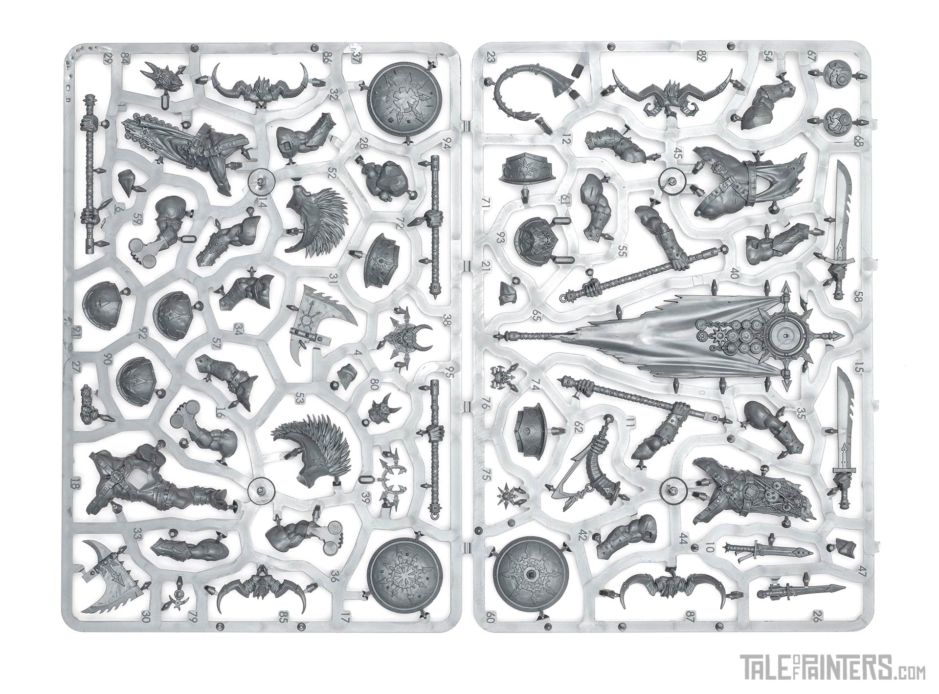 Ogroid Thermidons sprues from the Slaves to Darkness army set
