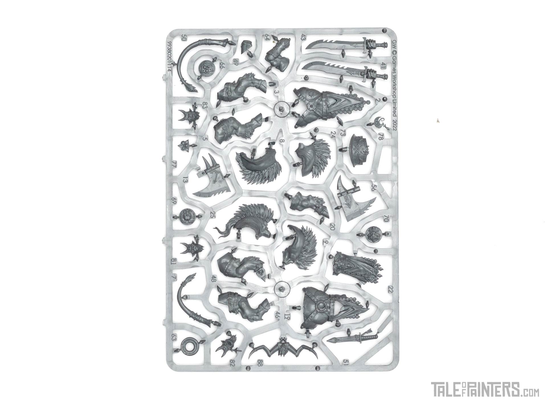 Ogroid Thermidons sprues from the Slaves to Darkness army set
