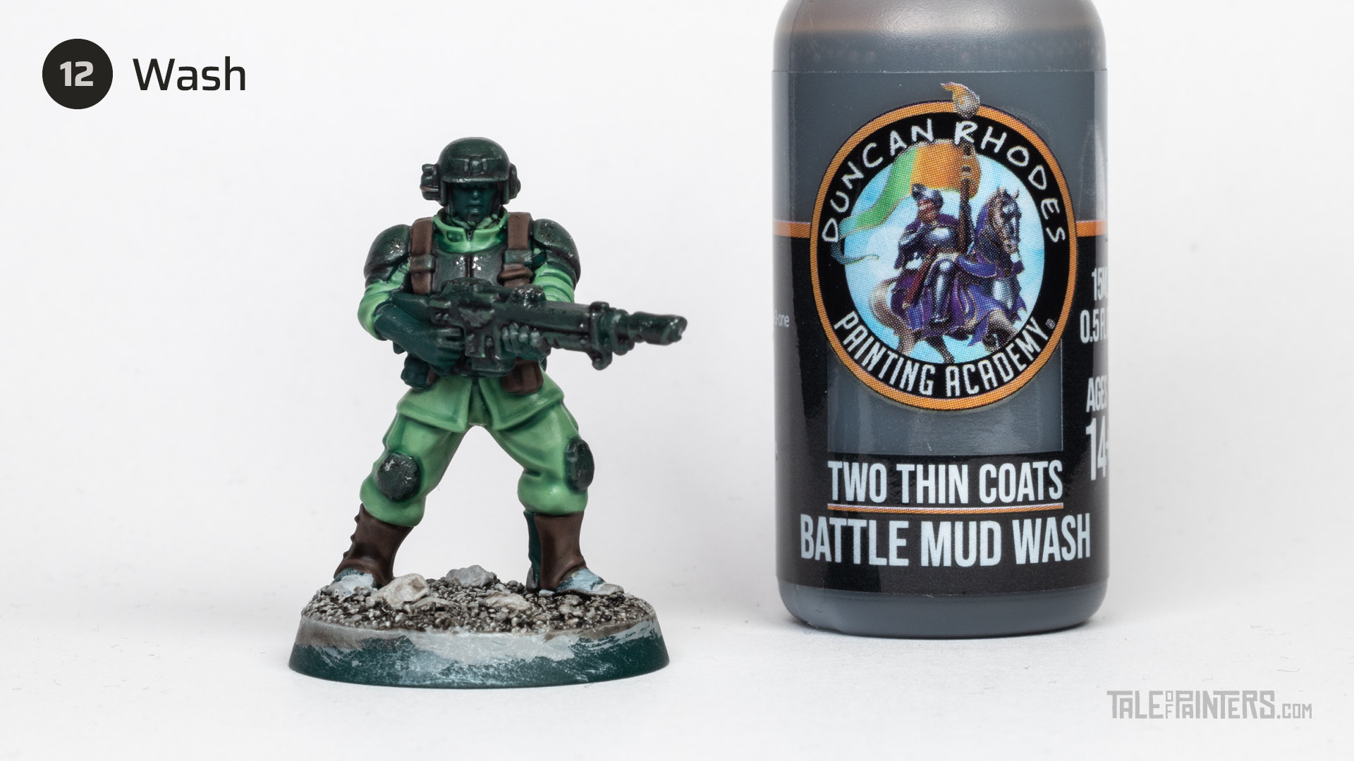 How to paint Cadians tutorial - step 12