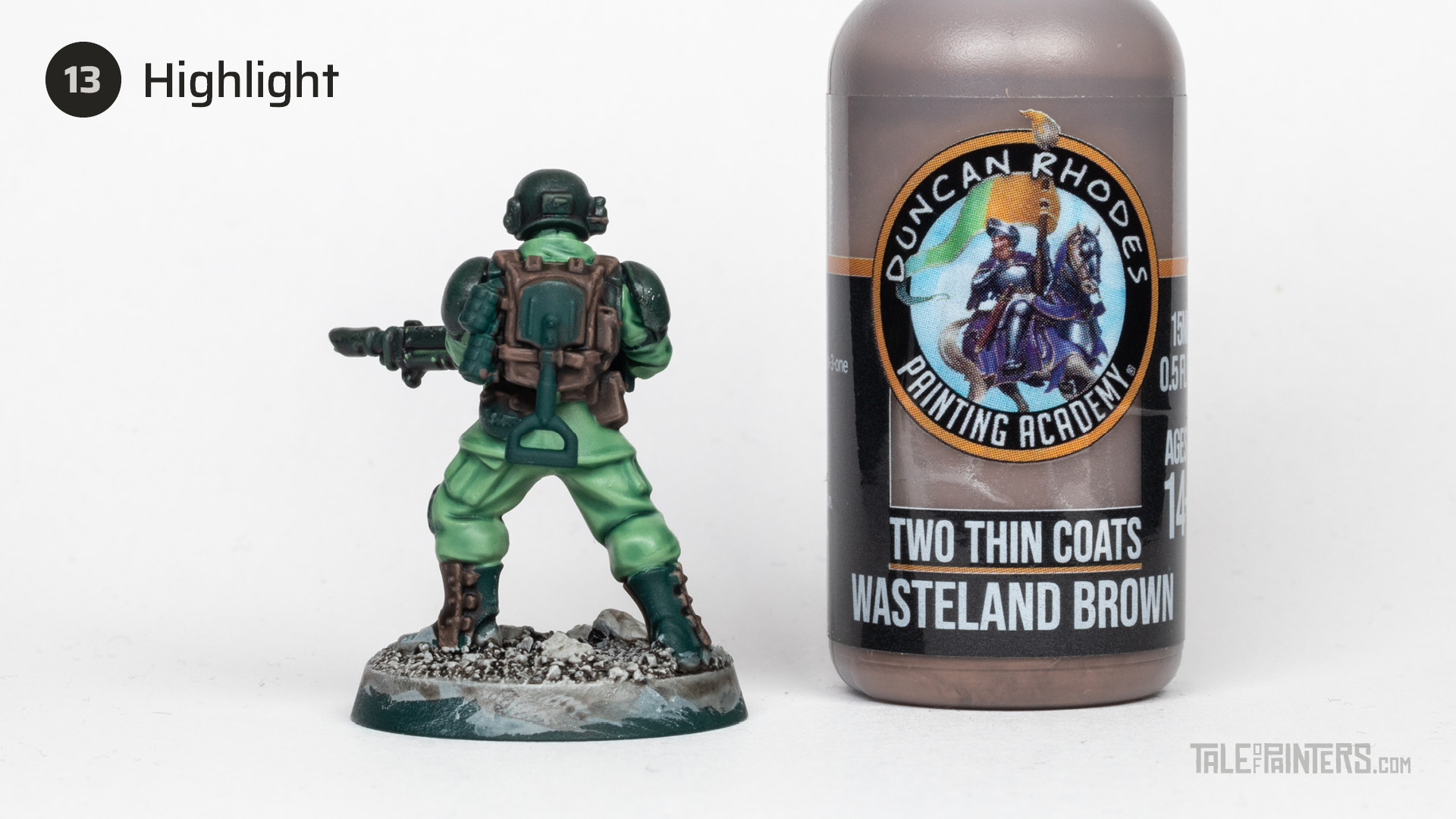 How to paint Cadians tutorial - step 13