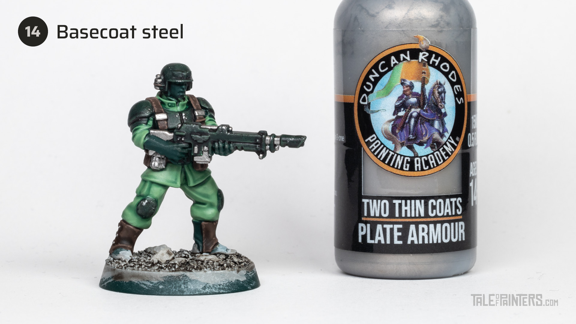 How to paint Cadians tutorial - step 14