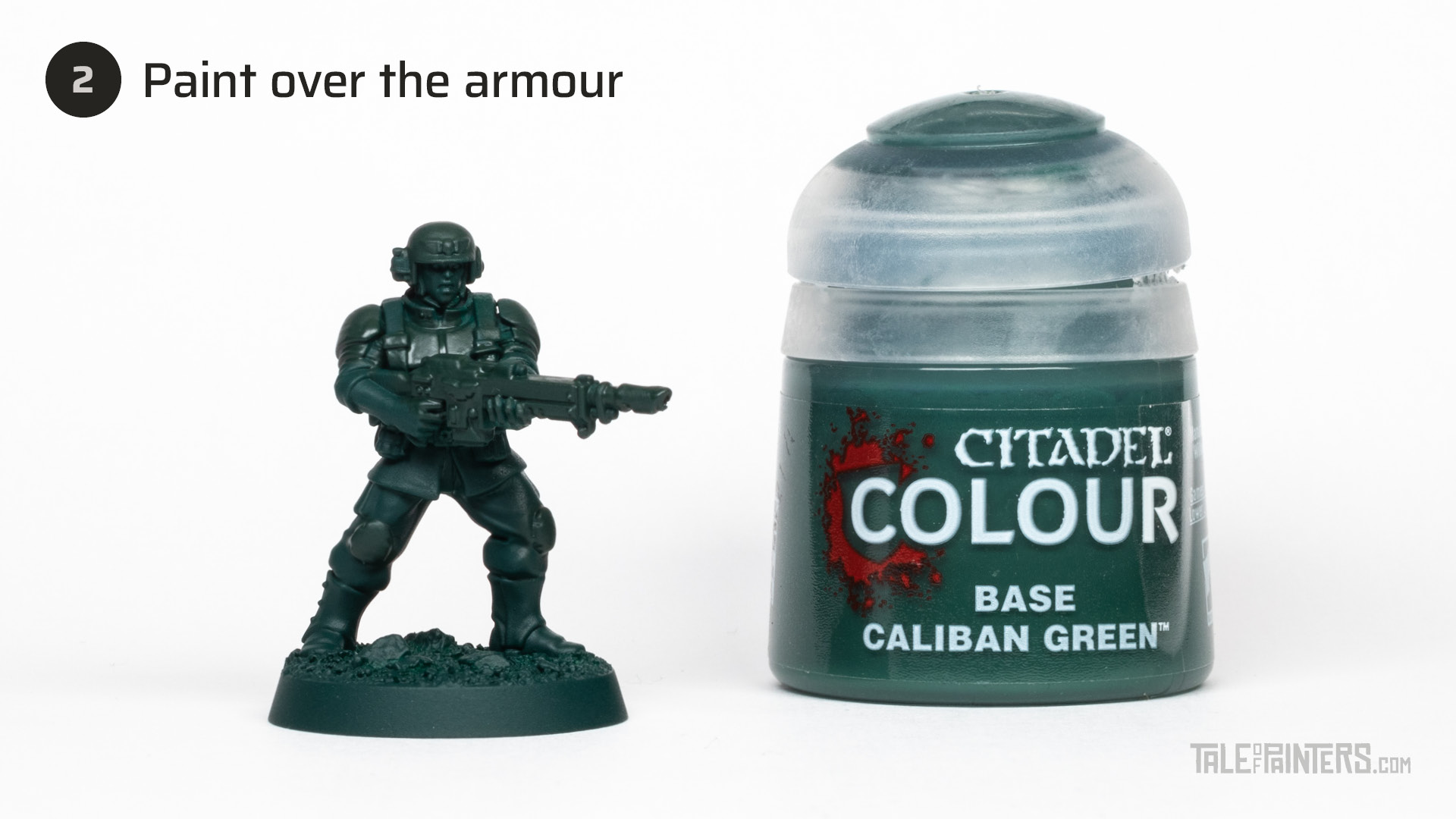 How to paint Cadians tutorial - step 2