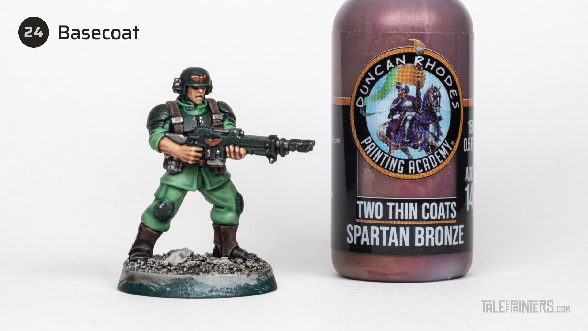 How to paint Cadians tutorial - step 24