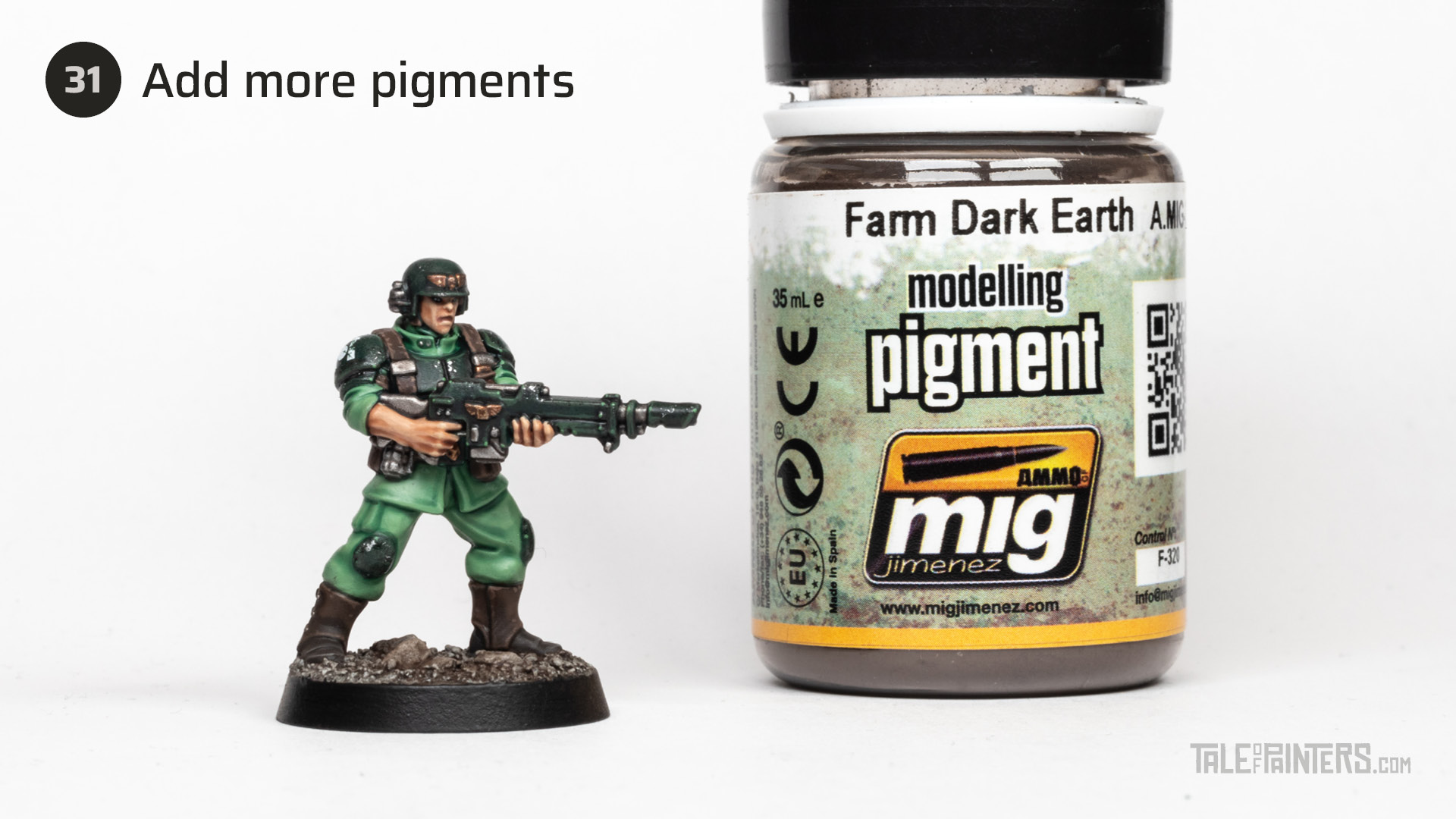 How to paint Cadians tutorial - step 31