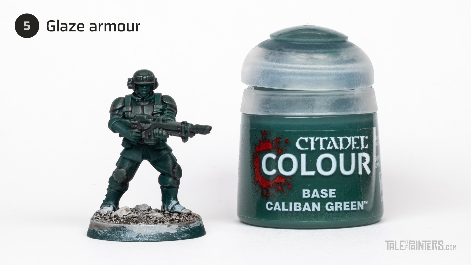 How to paint Cadians tutorial - step 5