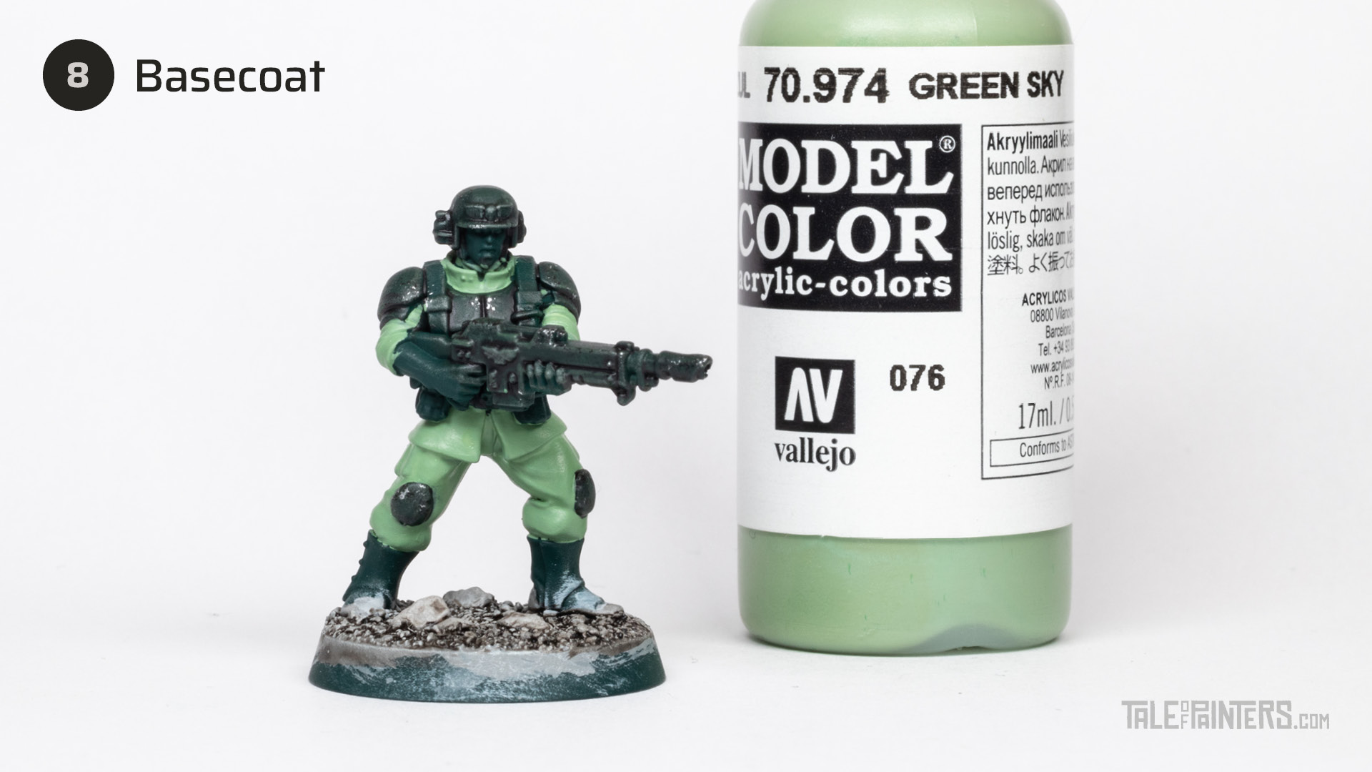 How to paint Cadians tutorial - step 8