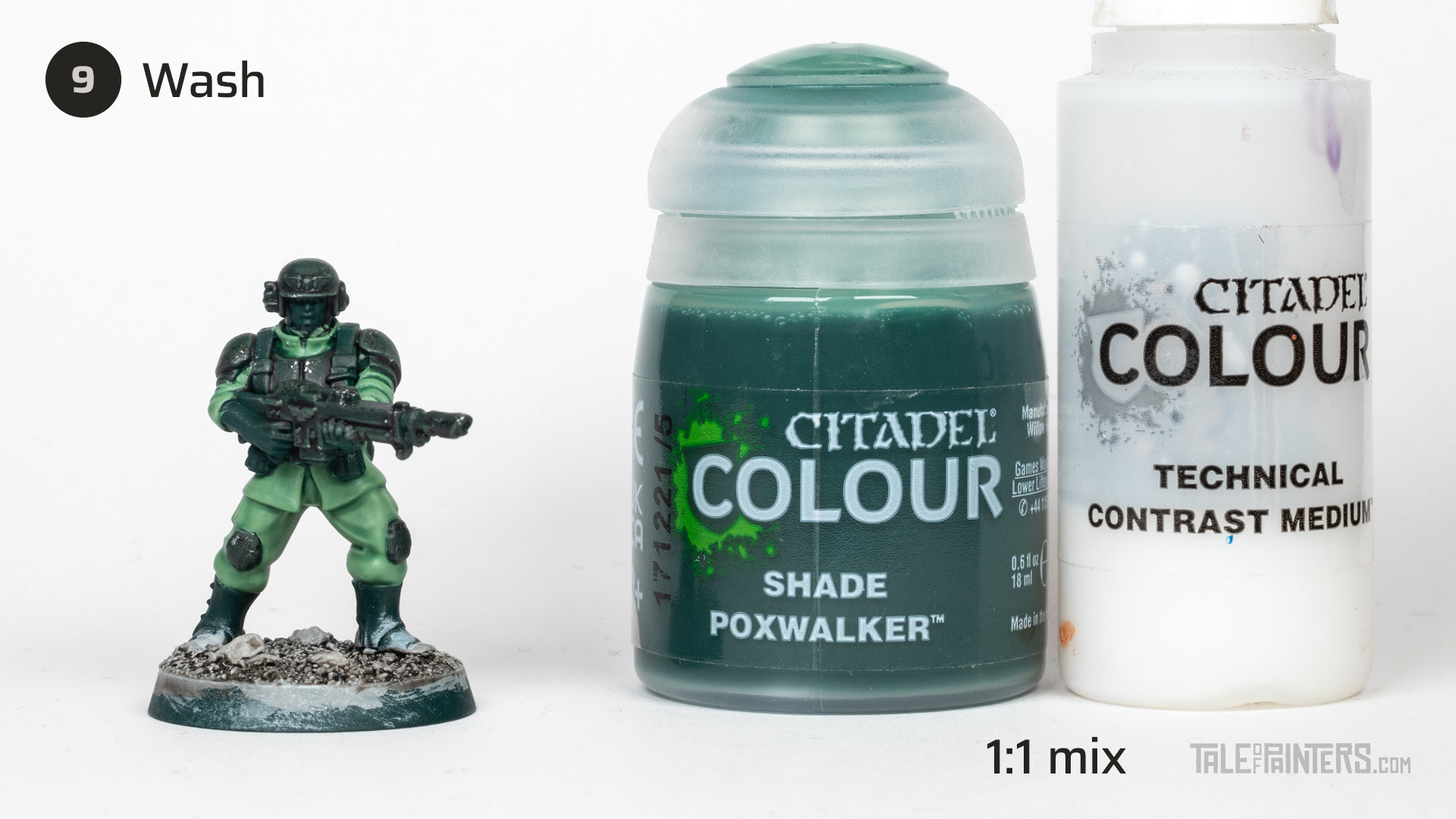 How to paint Cadians tutorial - step 9