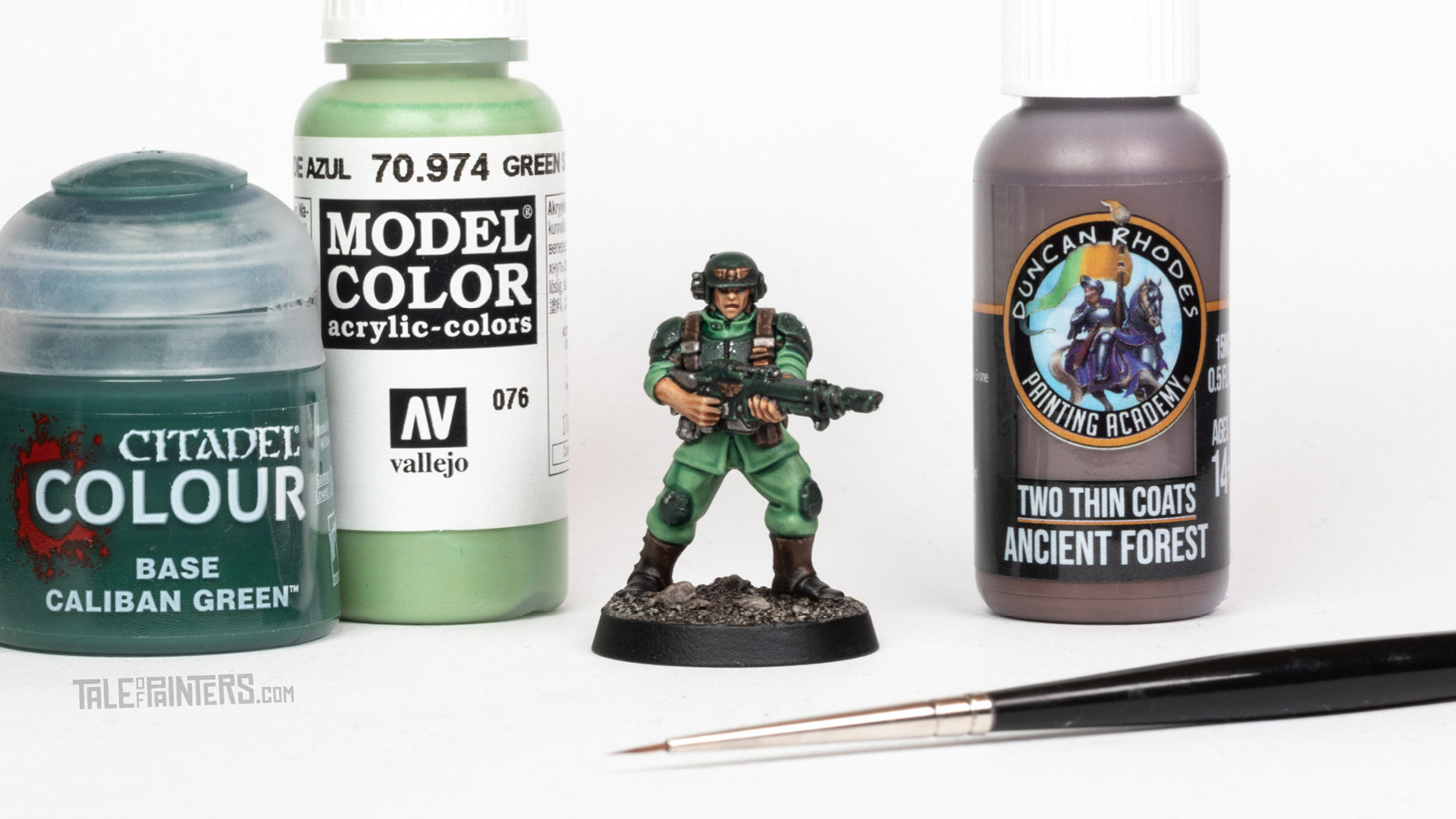 How to paint Cadians tutorial