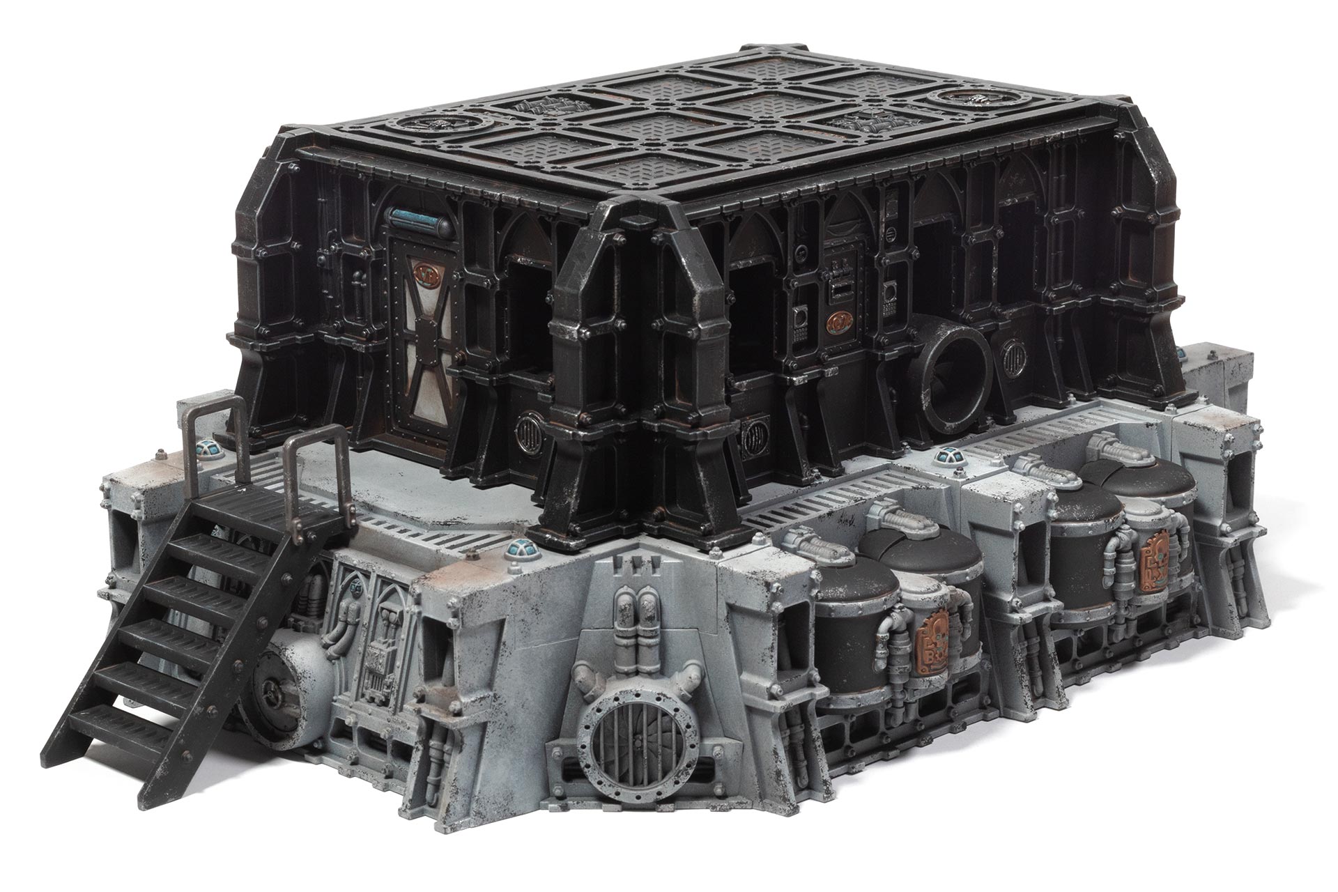 STC Hab-Bunker and Landing Pad from Kill Team / Killzone Moroch combined