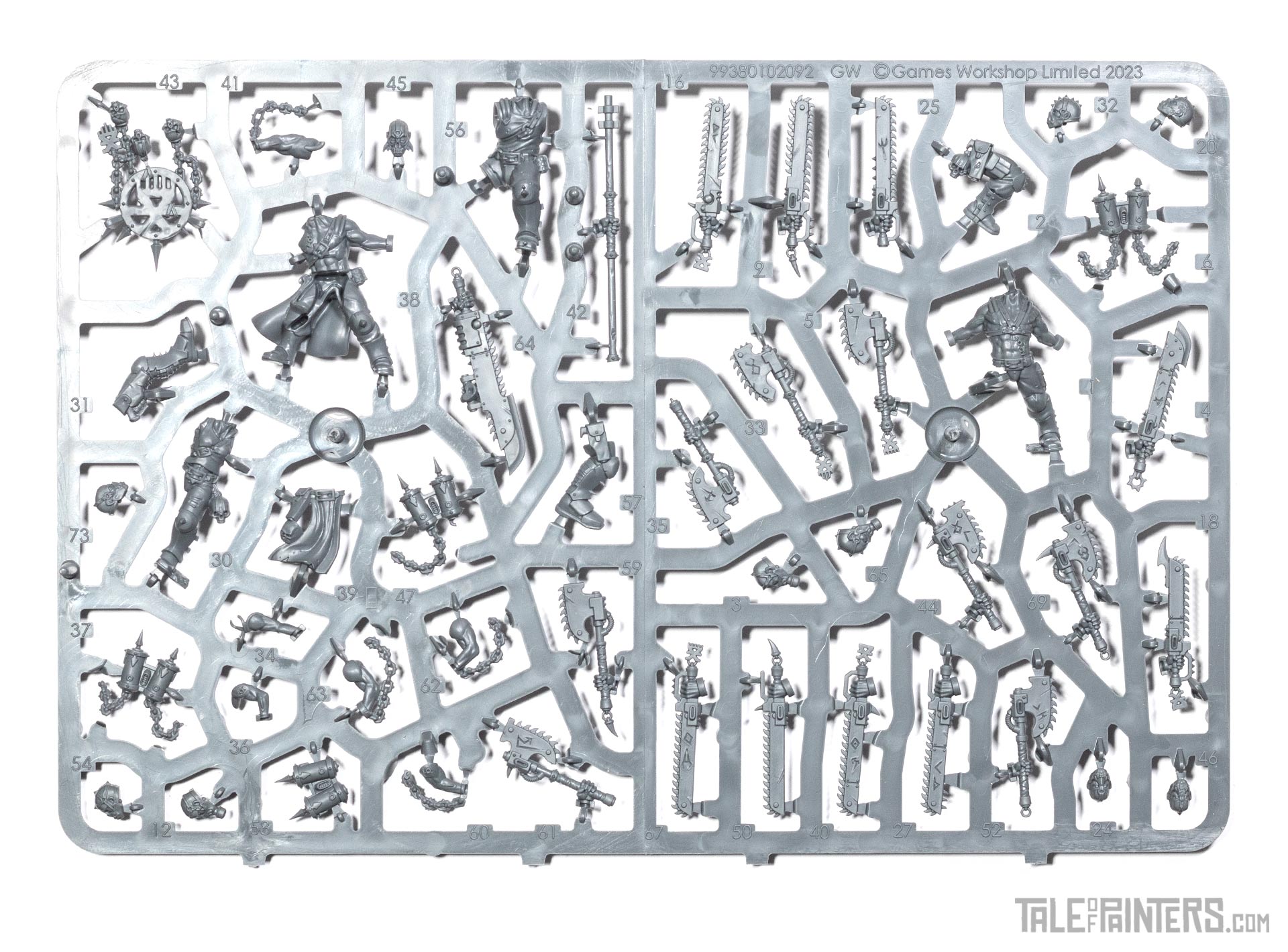 World Eaters Jakhals Review & Unboxing Sprue 2