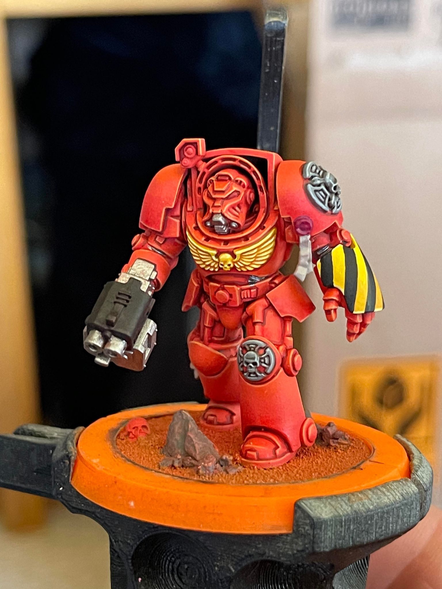 Blood Angels Terminator from Leviathan painted by Garfy, WIP