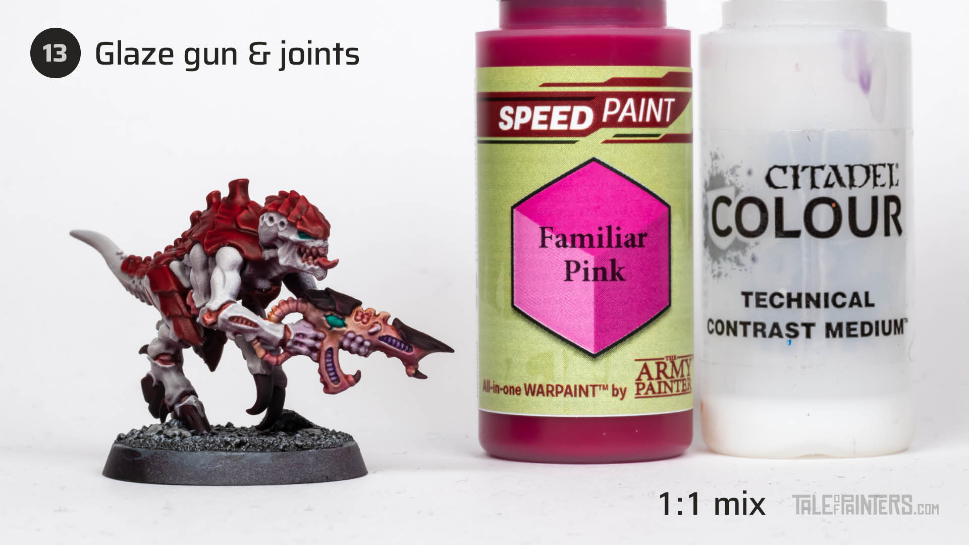 How to paint Hivefleet Kraken Tyranids Termagants from Leviathan - step 13