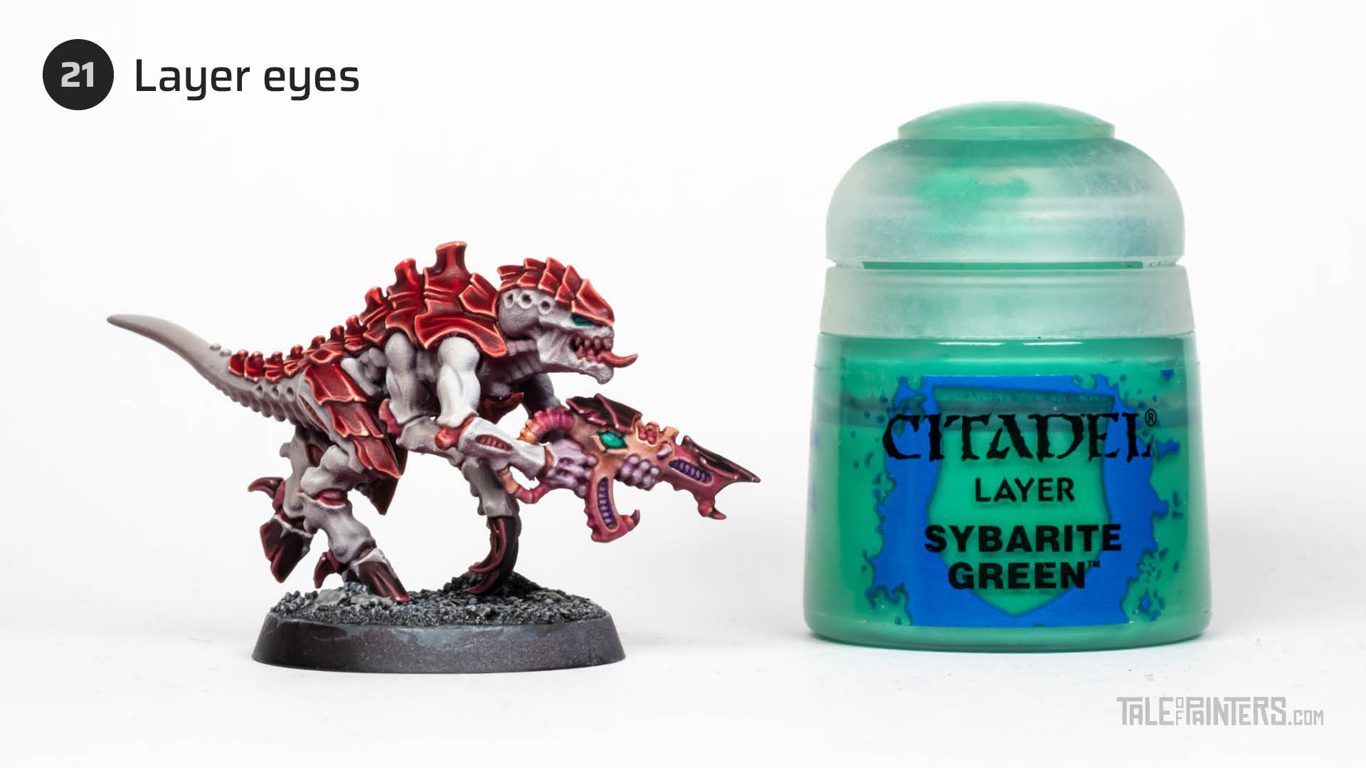 How to paint Hivefleet Kraken Tyranids Termagants from Leviathan - step 21