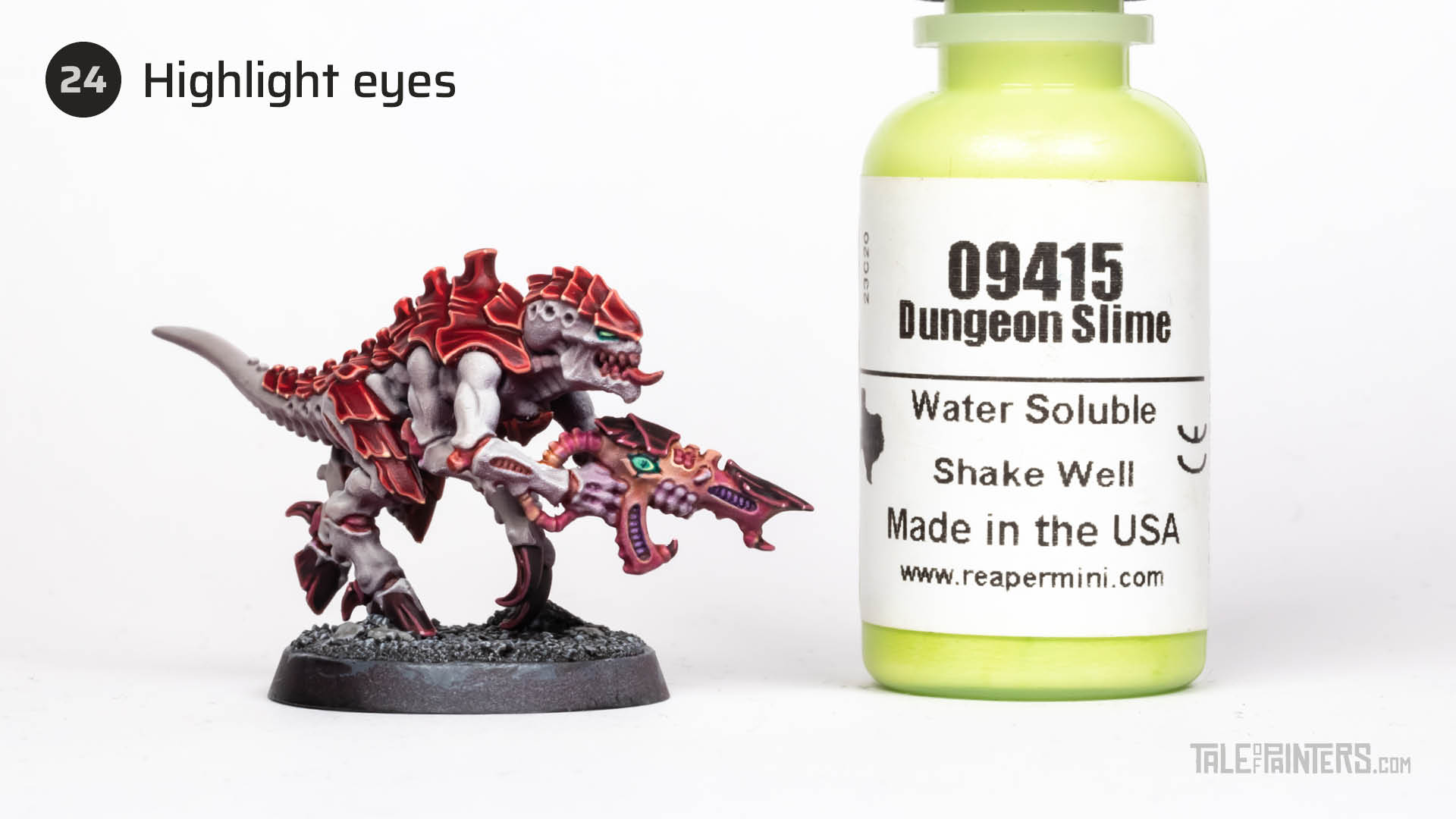 How to paint Hivefleet Kraken Tyranids Termagants from Leviathan - step 24