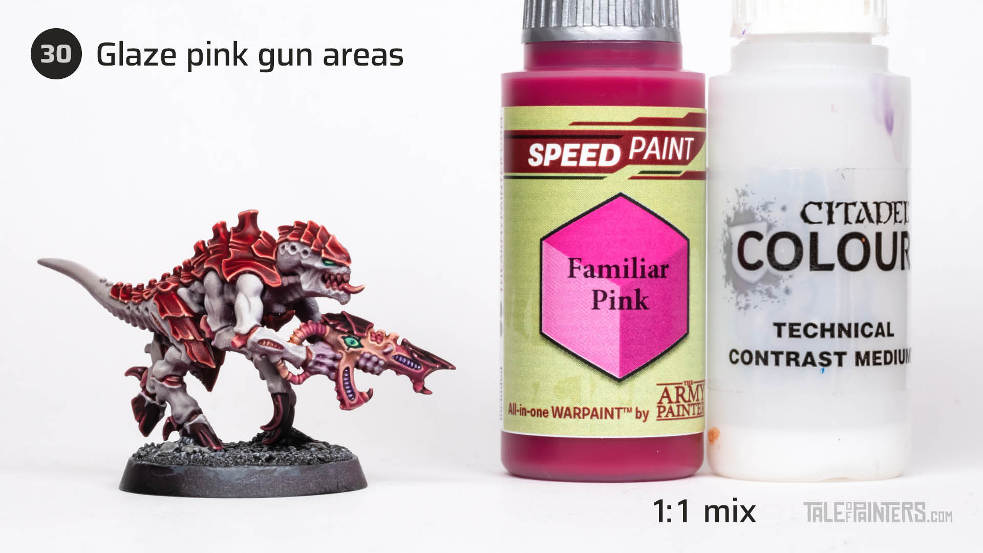 How to paint Hivefleet Kraken Tyranids Termagants from Leviathan - step 30