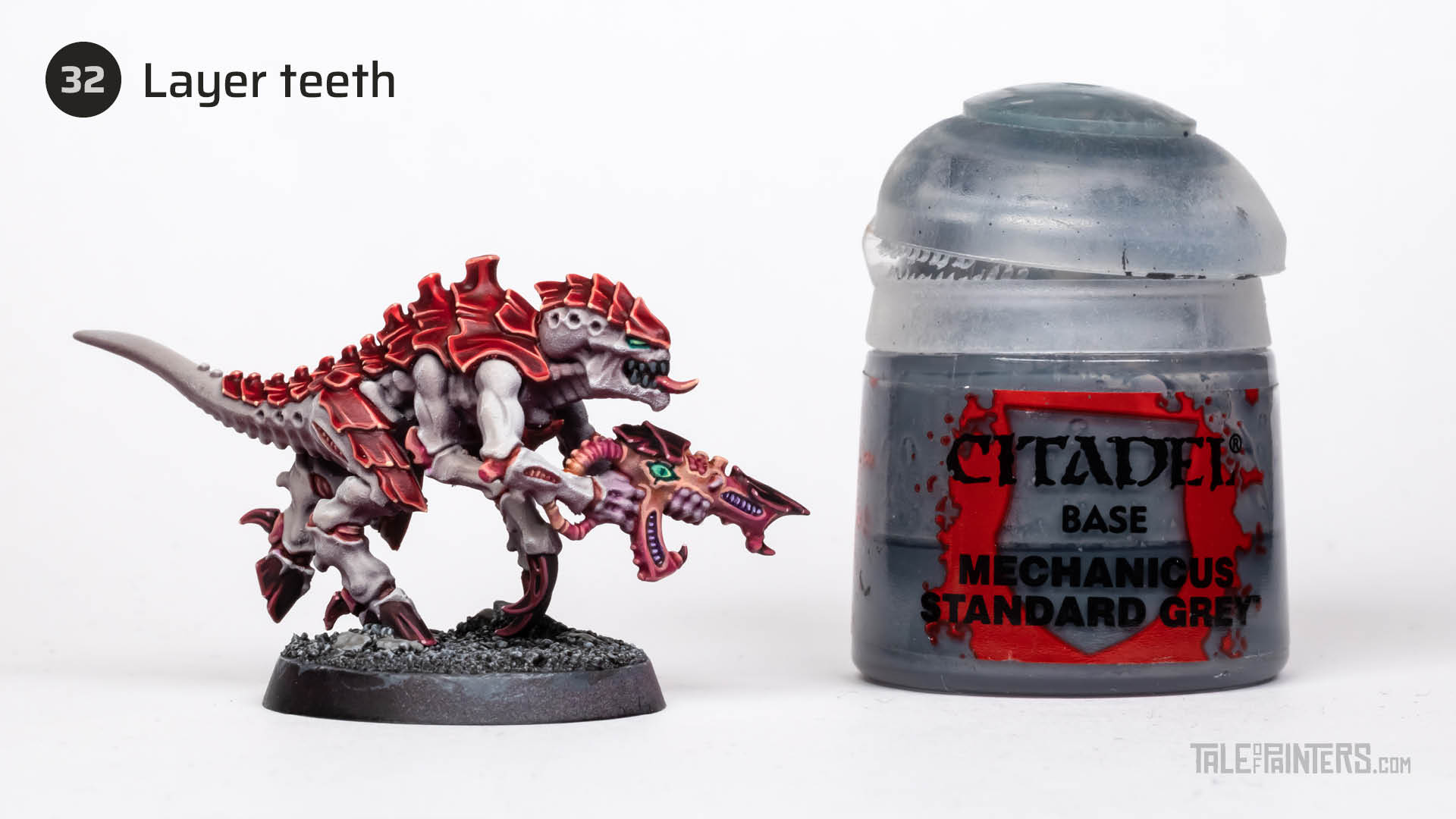 How to paint Hivefleet Kraken Tyranids Termagants from Leviathan - step 32