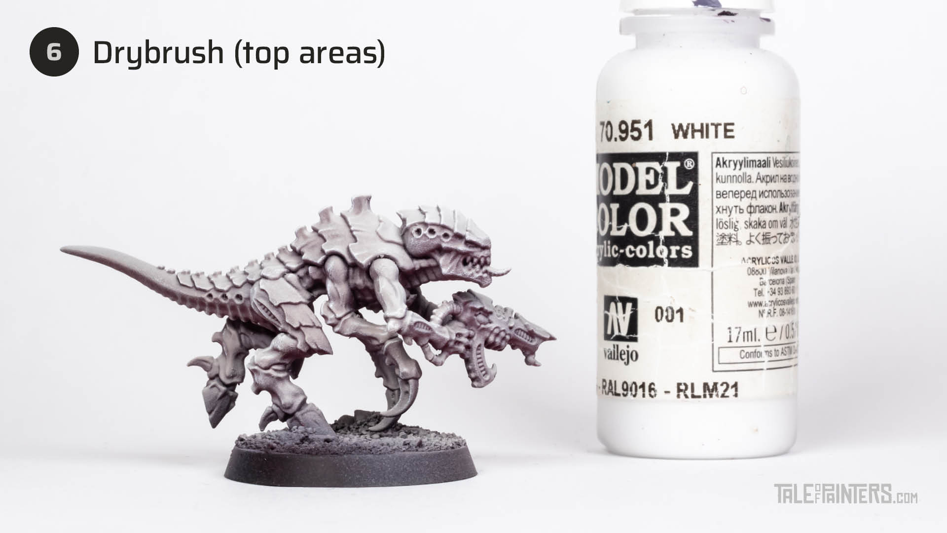How to paint Hivefleet Kraken Tyranids Termagants from Leviathan - step 6