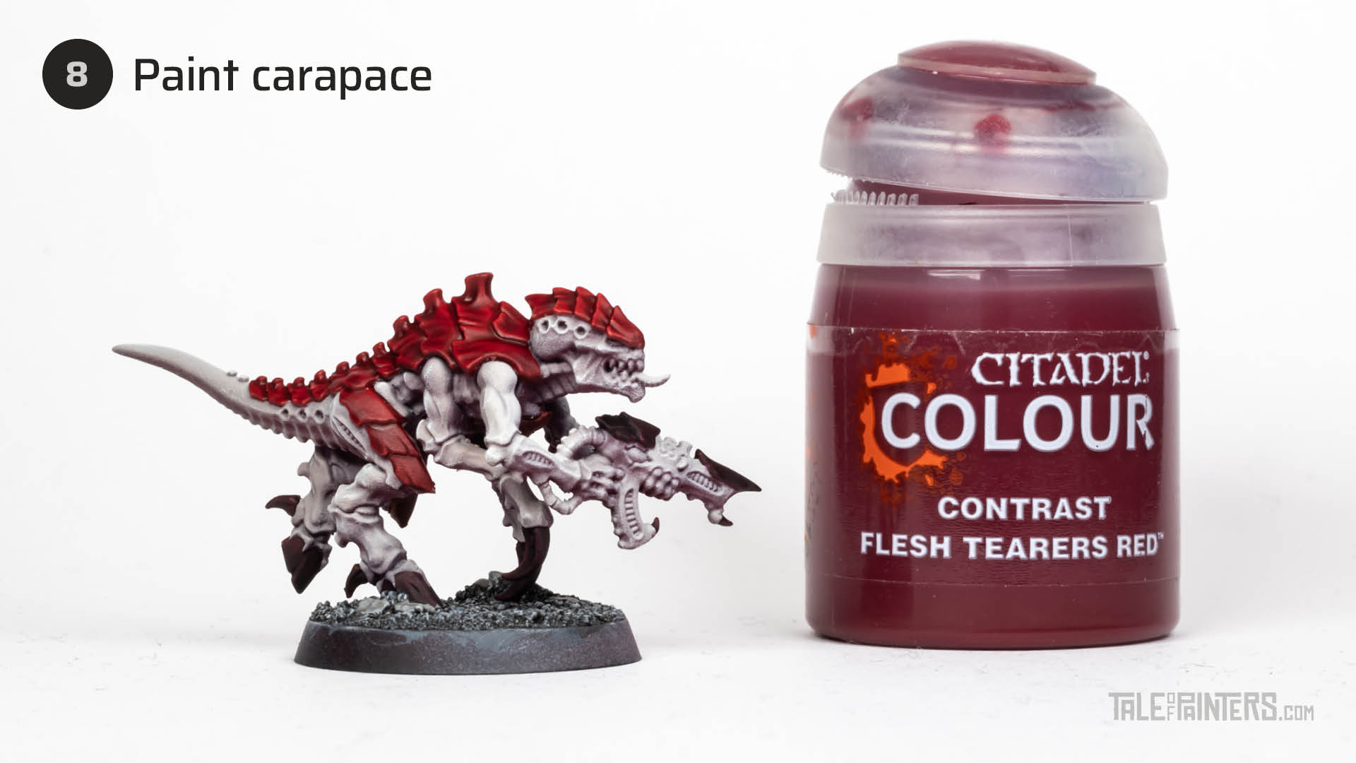 How to paint Hivefleet Kraken Tyranids Termagants from Leviathan - step 8