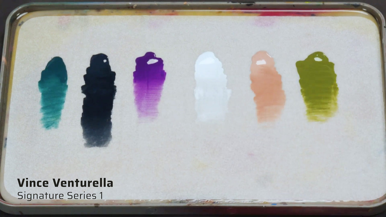 Pro Acryl Signature Series Vince Venturella colours