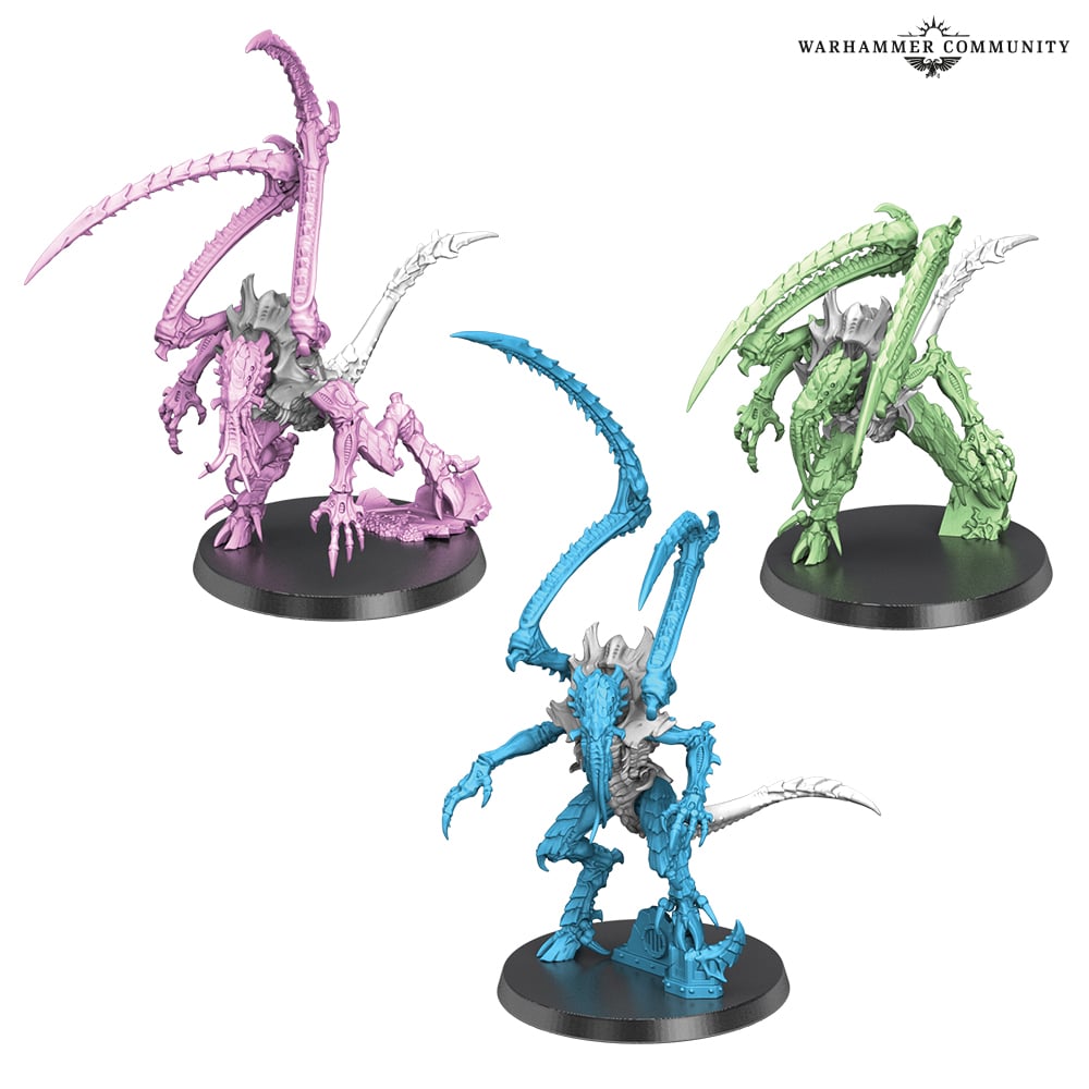 Tyranids Lictor posing options review
