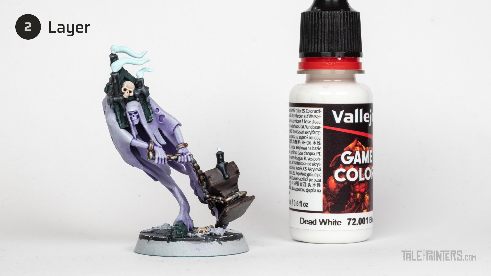 Nighthaunt turquoise flame effect tutorial - step 2