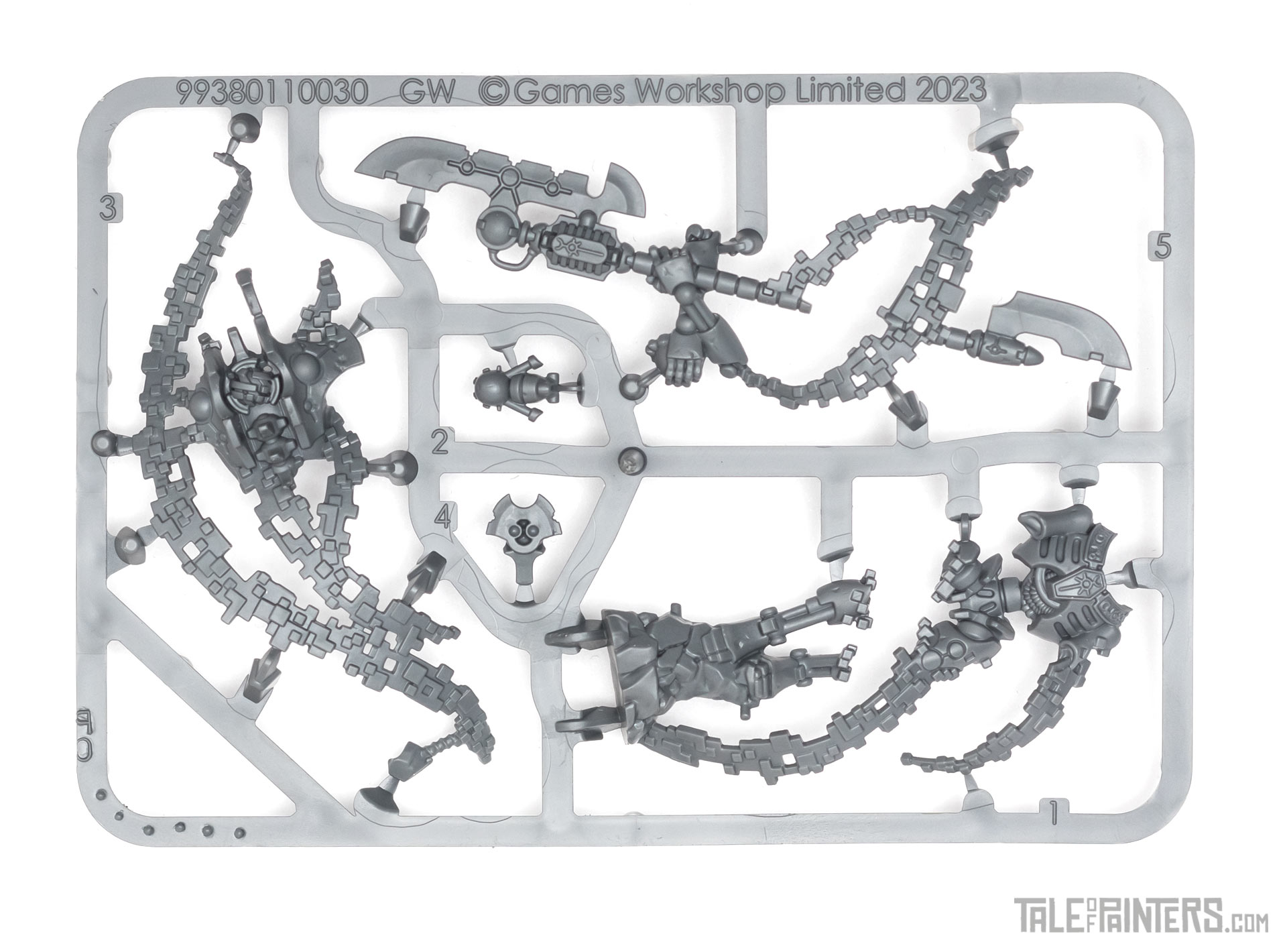 Necrons Overlord with Translocation Shroud sprue review