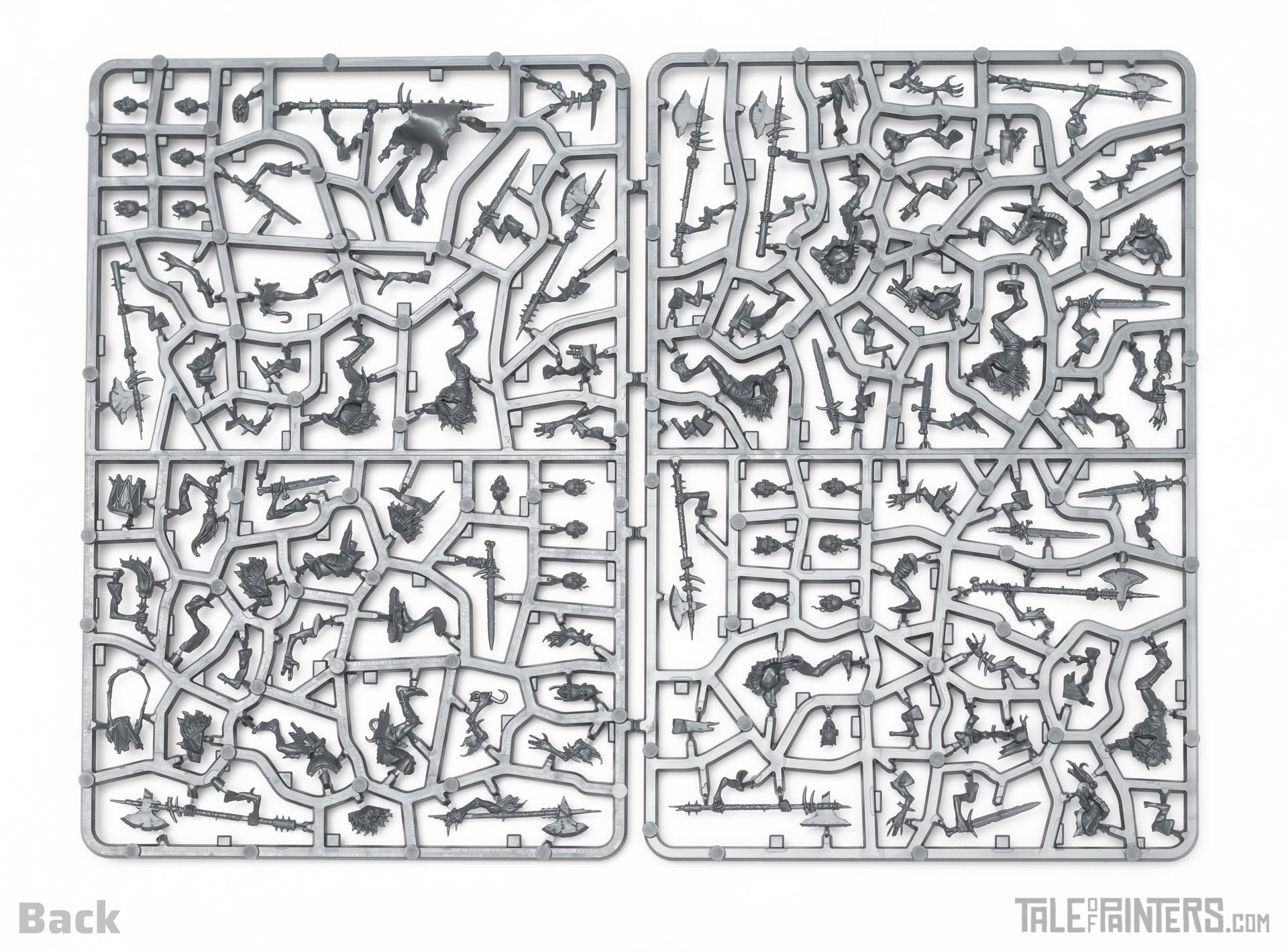 Flesh-eater Courts army set review Cryptguard sprues back