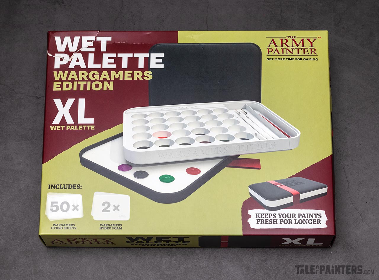 The Army Painter Wet Palette Wargamers Edition XL unboxing