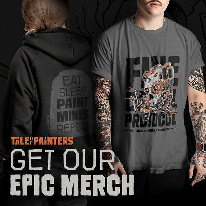 Tale of Painters merch banner square 666px