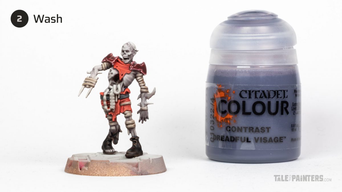 Tutorial How to paint purple Deadwalker Zombie flesh » Tale of Painters
