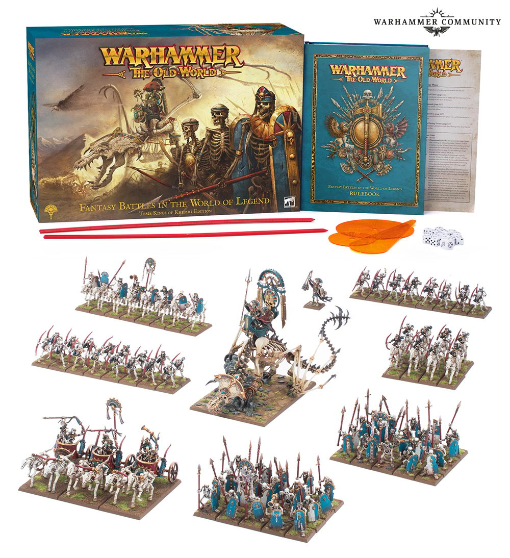 The Old World Core Set – Tomb Kings of Khemri Edition contents review
