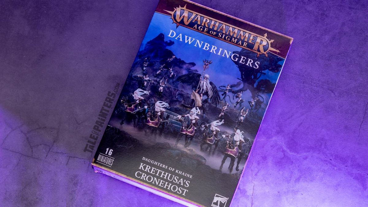Krethusa's Cronehost review & unboxing from the Warhammer Age of Sigmar Dawnbringers series