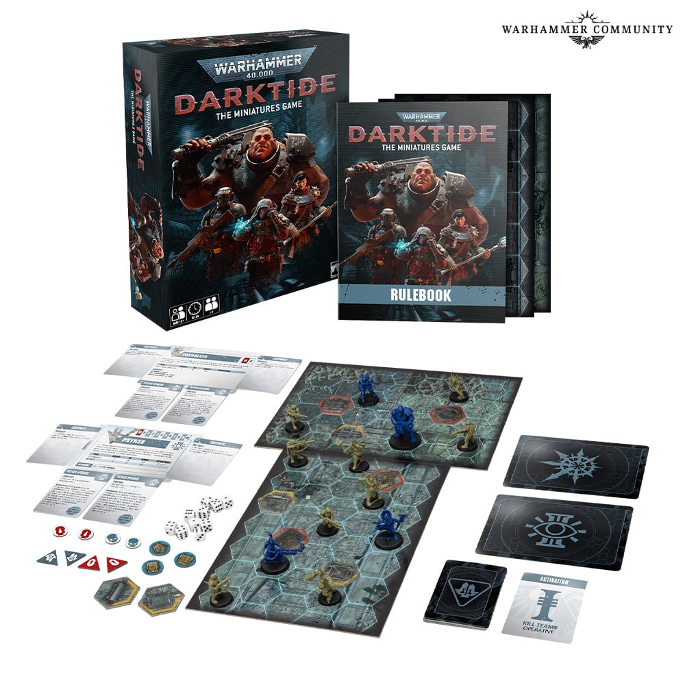 Darktide The Miniatures Game review contents