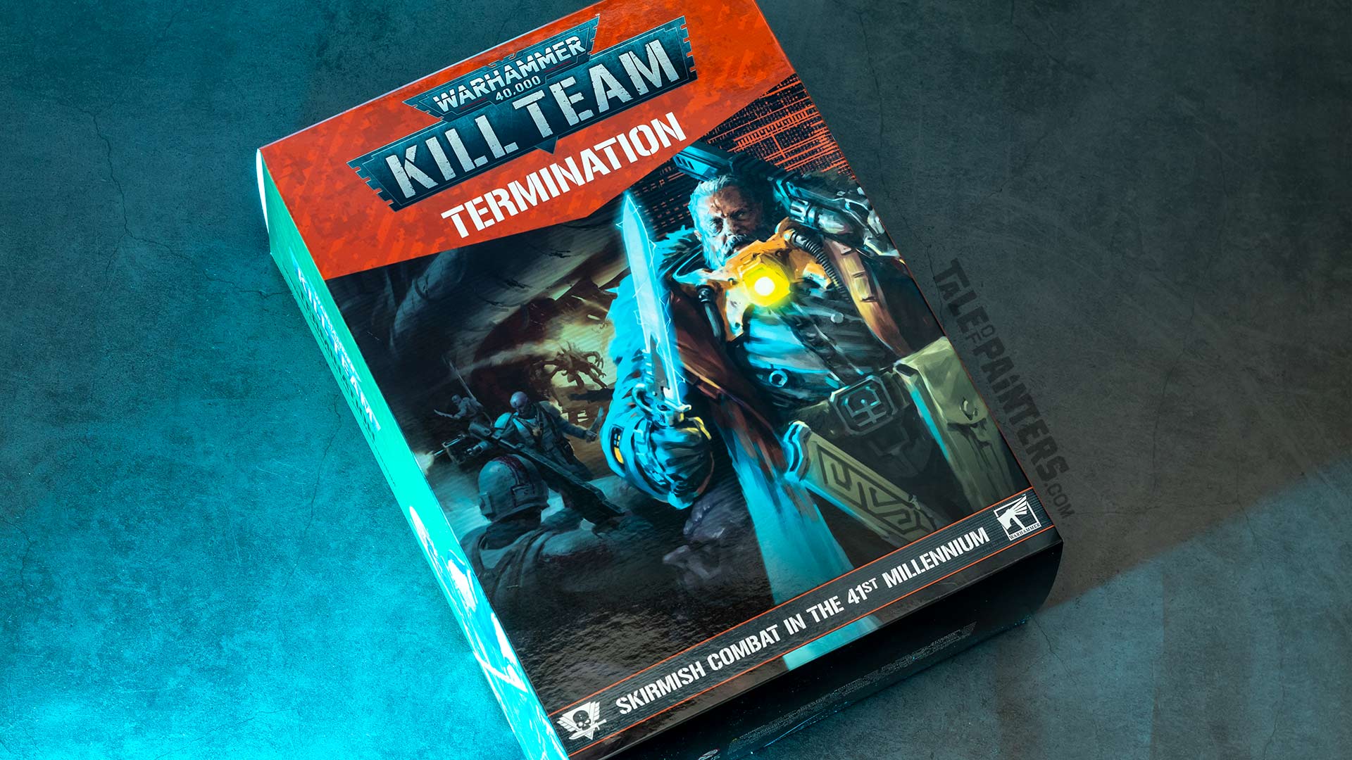 Kill Team: Termination box on concrete background review & unboxing