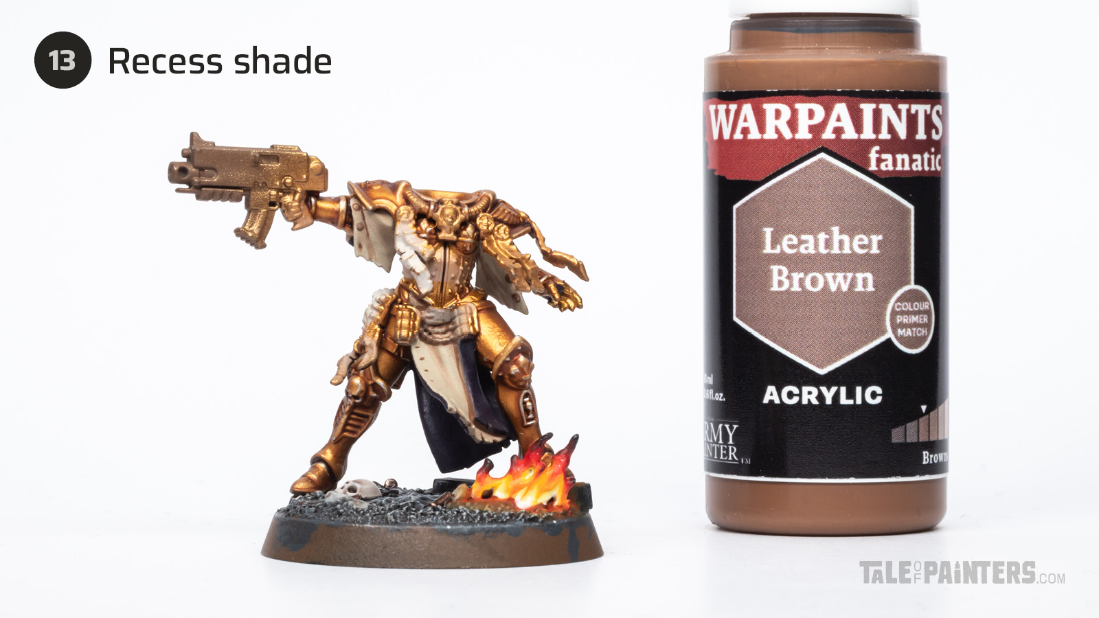 How to paint Sisters of Battle from The Order of the Golden Light tutorial, step 13