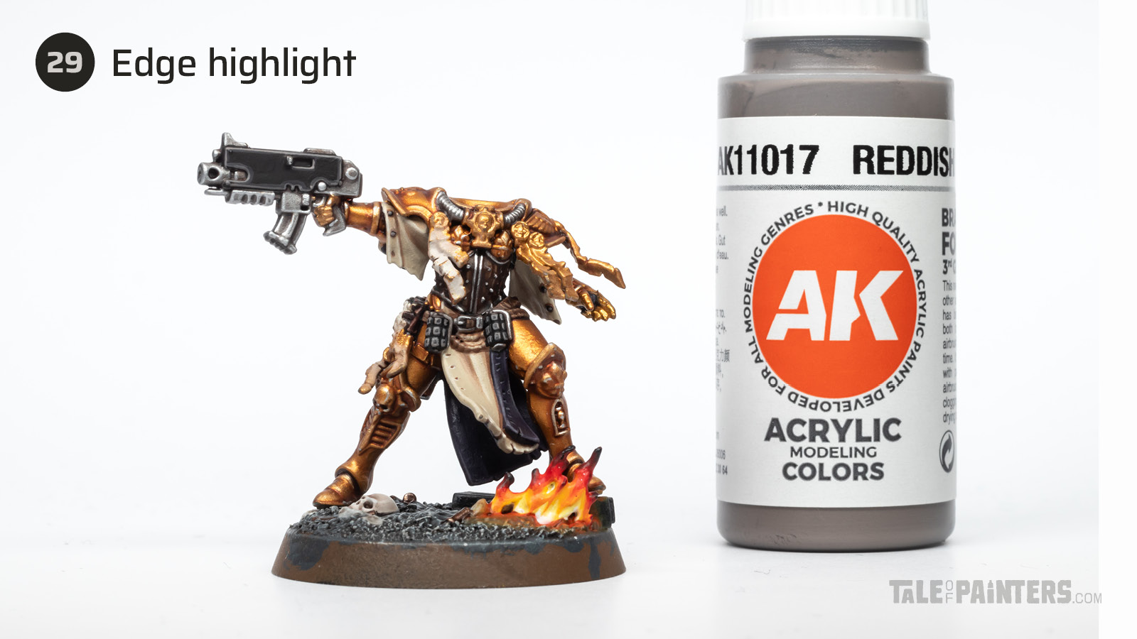How to paint Sisters of Battle from The Order of the Golden Light tutorial, step 29