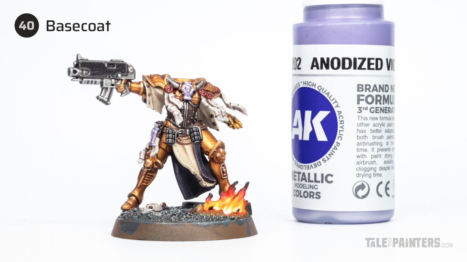 How to paint Sisters of Battle from The Order of the Golden Light tutorial, step 40