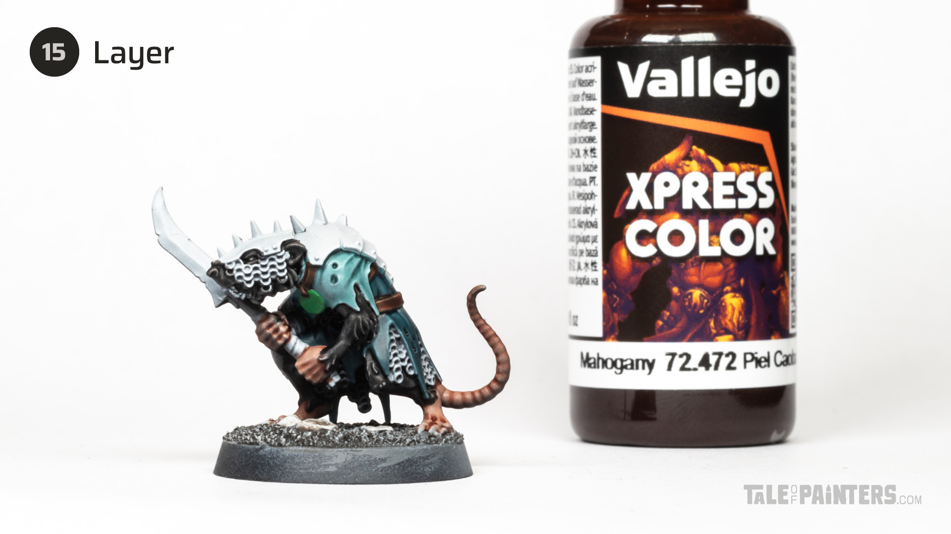How to paint Skaventide Clanrats tutorial by Stahly, step 15