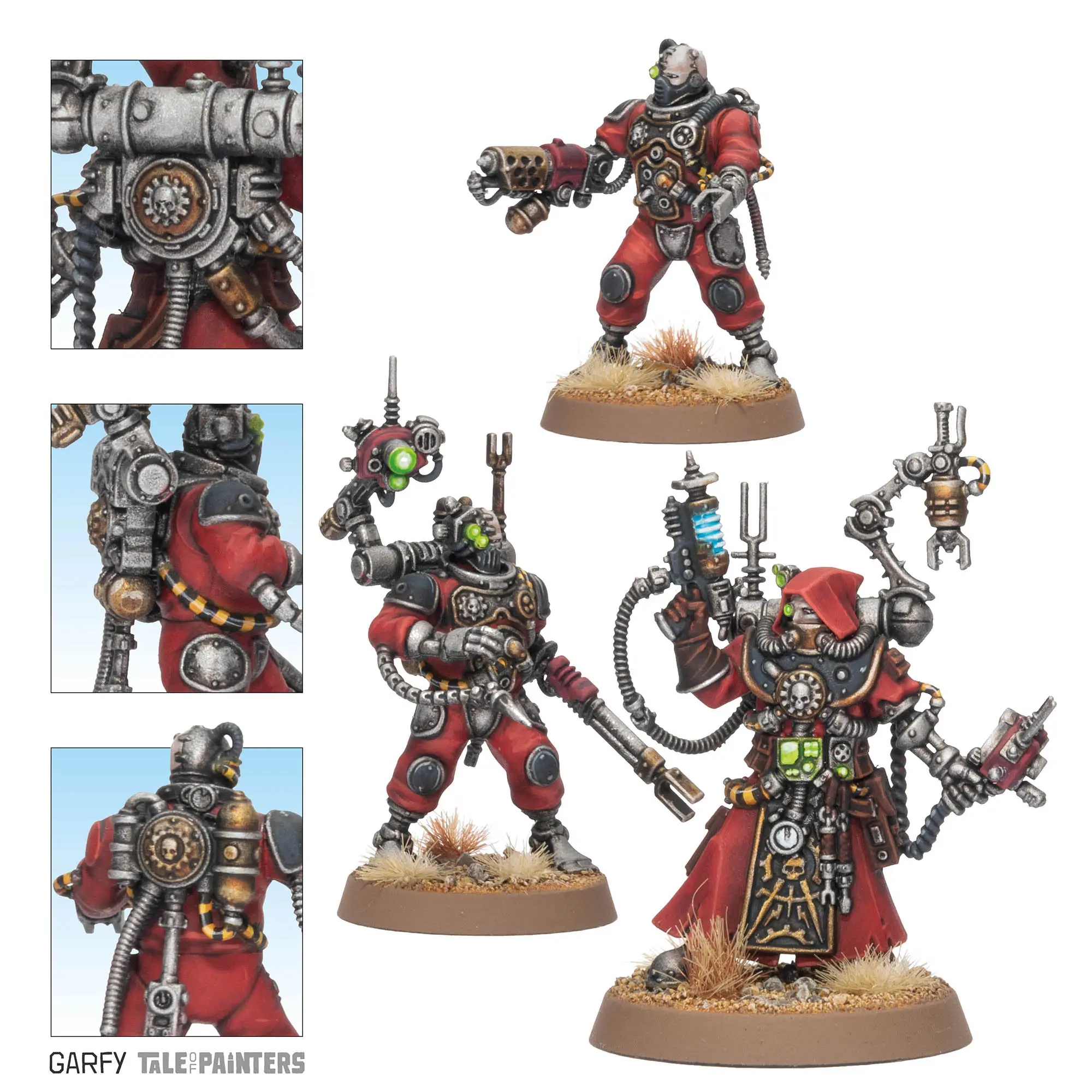Showcase: Adeptus Mechanicus Haloscreed Battle Clade (inc. painting ...
