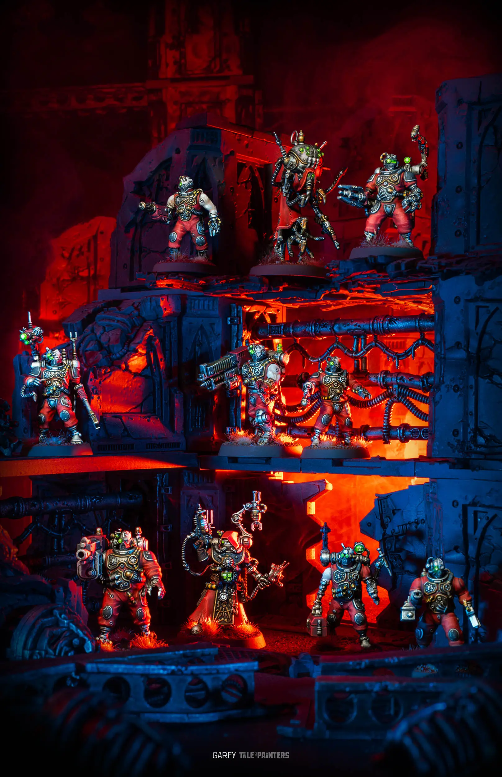 Showcase: Adeptus Mechanicus Haloscreed Battle Clade (inc. painting ...