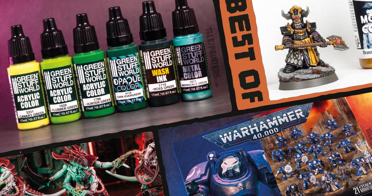 Multipicture collage of the four best posts from Tale of Painters in October 2025